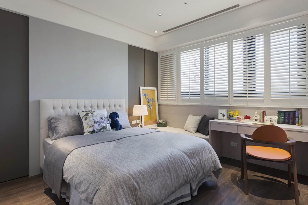 Norman Bedroom Woodlore Shutters scaled