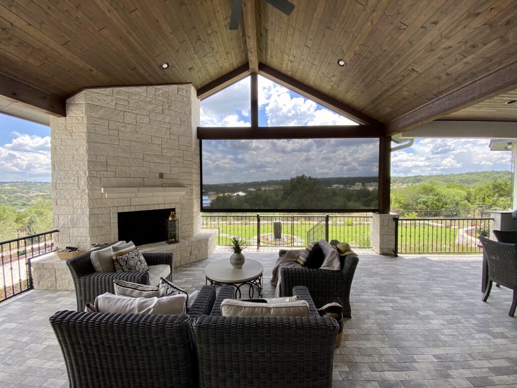 Outdoor Patio Sun Screen scaled