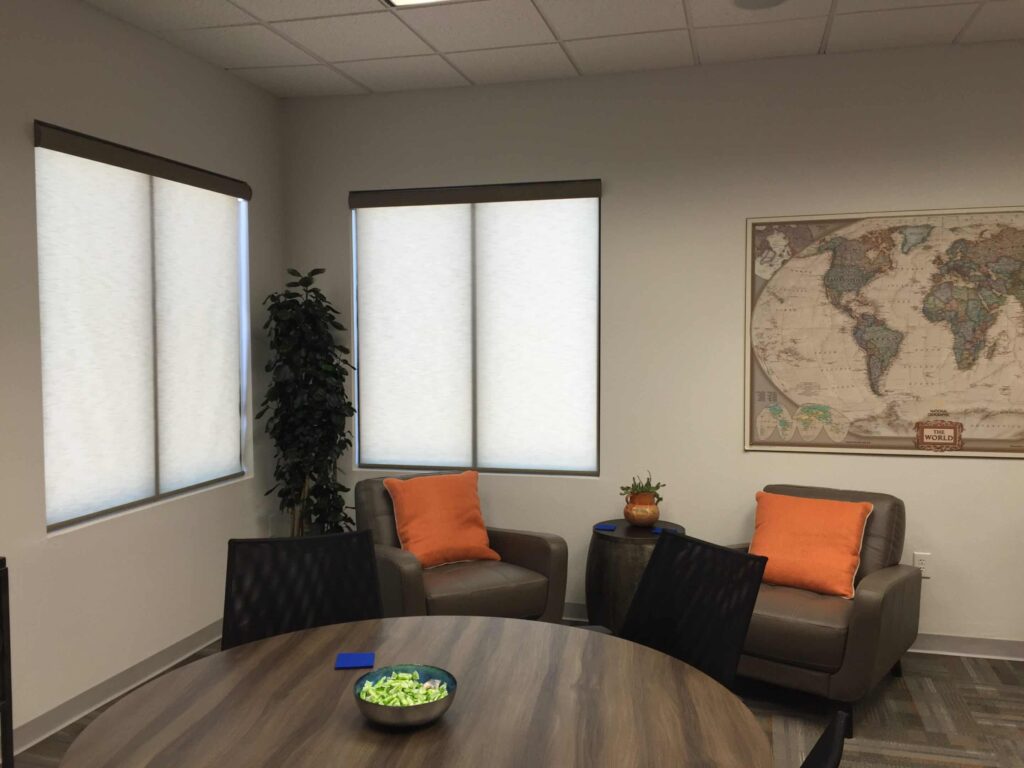 Roller Shades Office scaled