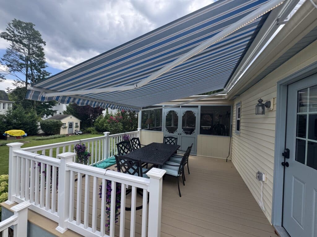 haddonfield motorized retractable awning scaled