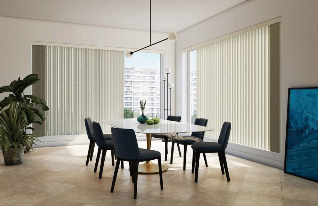 vertical blinds example