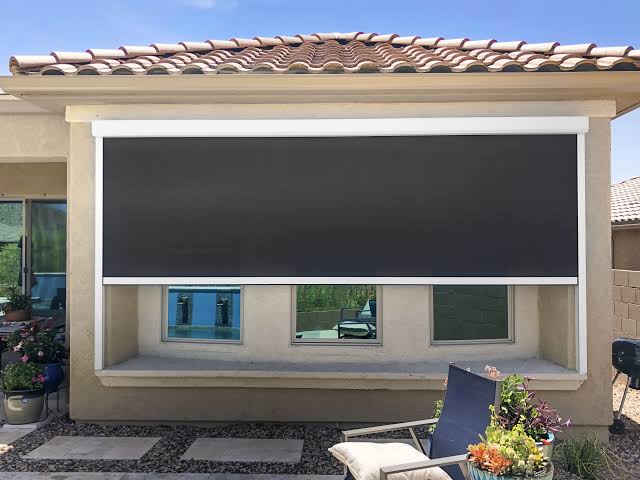 Outdoor Shades for Sliding Doors North Canton | Patio Sun Protection